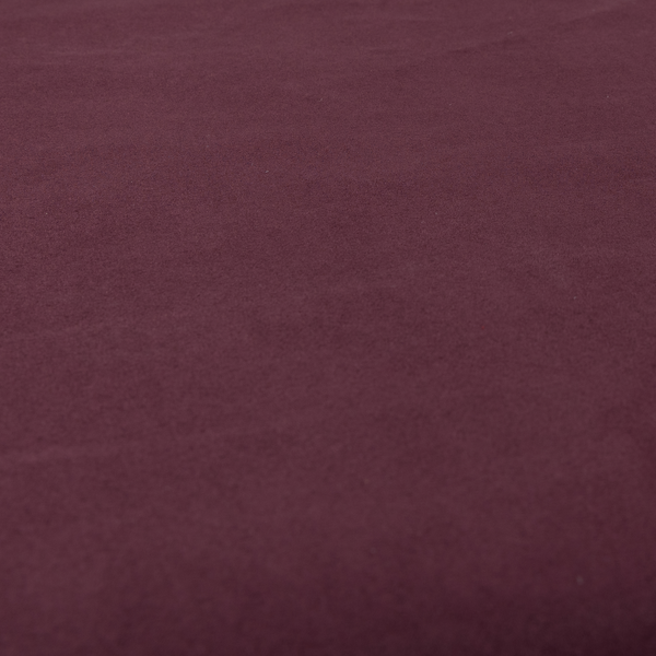 Dhaka Plain Suede Mulberry Colour Upholstery Fabric CTR-1922