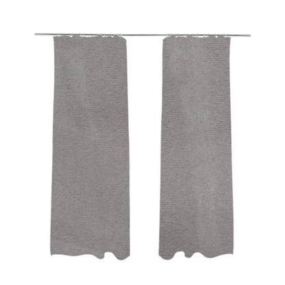 Dhaka Plain Suede Grey Colour Upholstery Fabric CTR-1923 - Made To Measure Curtains