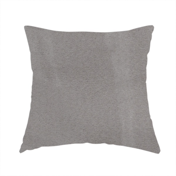 Dhaka Plain Suede Grey Colour Upholstery Fabric CTR-1923 - Handmade Cushions