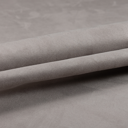 Dhaka Plain Suede Grey Colour Upholstery Fabric CTR-1923 - Made To Measure Curtains