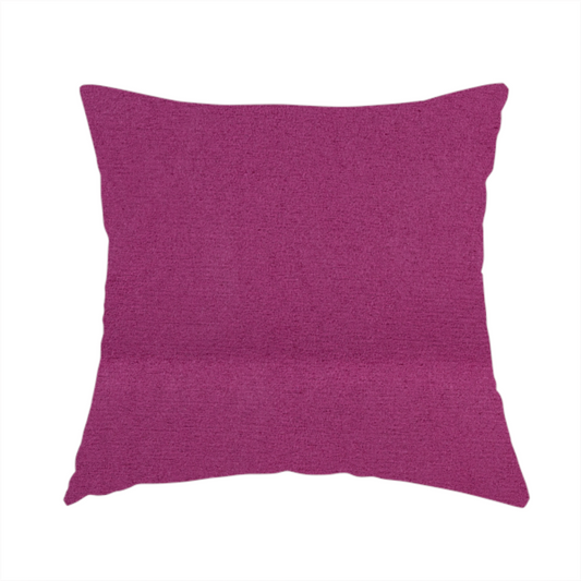 Dhaka Plain Suede Pink Colour Upholstery Fabric CTR-1924 - Handmade Cushions