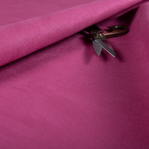 Dhaka Plain Suede Pink Colour Upholstery Fabric CTR-1924 - Roman Blinds