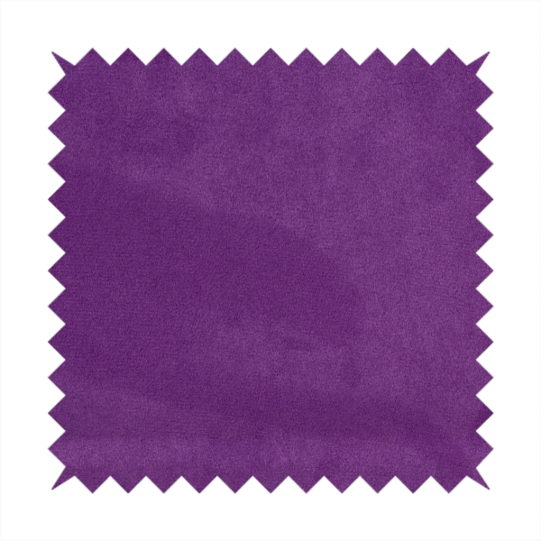 Dhaka Plain Suede Purple Colour Upholstery Fabric CTR-1925