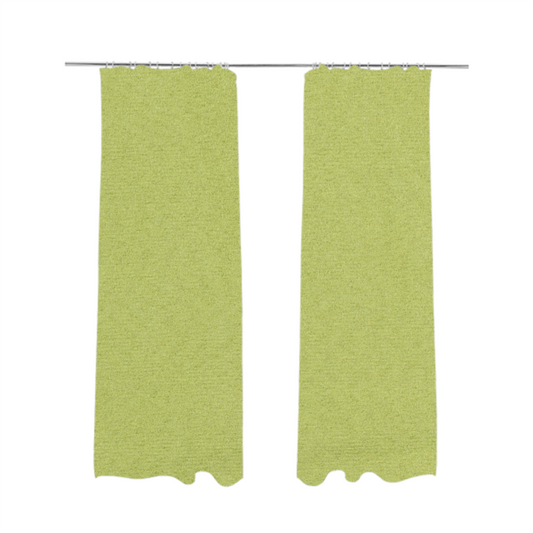 Dhaka Plain Suede Green Colour Upholstery Fabric CTR-1926 - Made To Measure Curtains