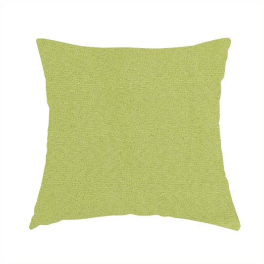 Dhaka Plain Suede Green Colour Upholstery Fabric CTR-1926 - Handmade Cushions