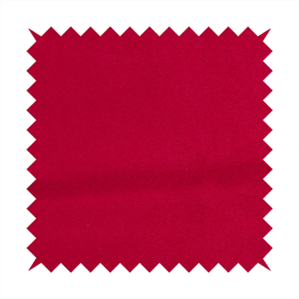 Dhaka Plain Suede Red Colour Upholstery Fabric CTR-1927