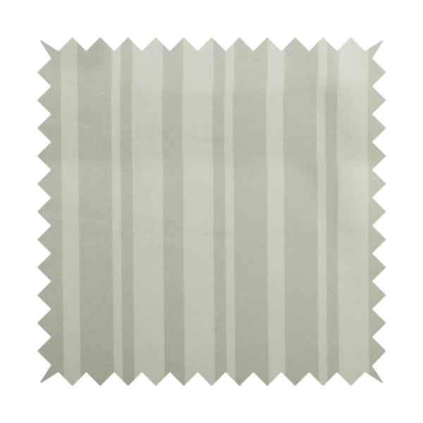 Oman Printed Velour Velvet Stripe Pattern Cream Colour Upholstery Fabric CTR-1930 - Made To Measure Curtains