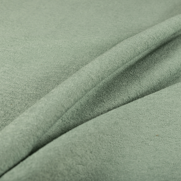 Berlin Boucle Textured Chenille Mint Green Colour Upholstery Fabric CTR-1945 - Roman Blinds