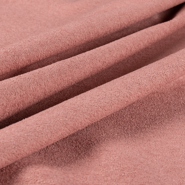 Berlin Boucle Textured Chenille Light Pink Colour Upholstery Fabric CTR-1951 - Roman Blinds