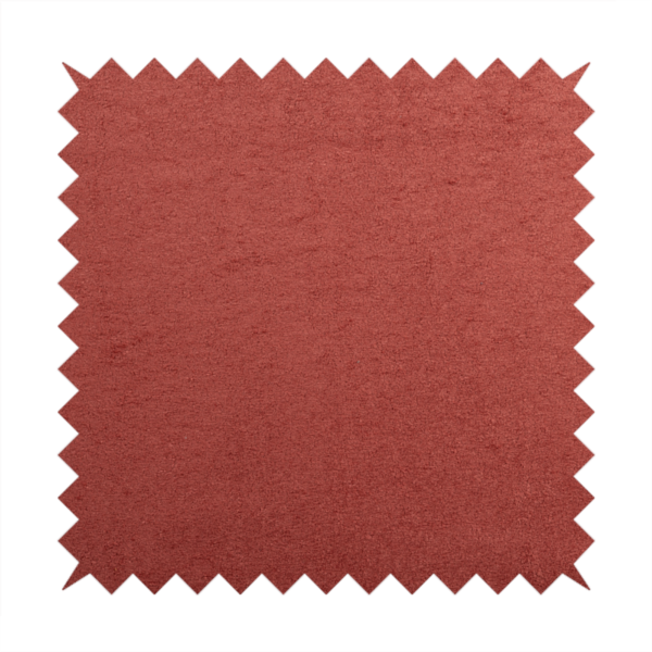 Berlin Boucle Textured Chenille Crimson Red Colour Upholstery Fabric CTR-1952 - Roman Blinds