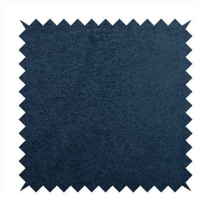 Berlin Boucle Textured Chenille Navy Blue Colour Upholstery Fabric CTR-1958 - Handmade Cushions