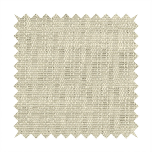 Potosi Weave Textured Chenille Cream Colour Upholstery Fabric CTR-1967 - Roman Blinds