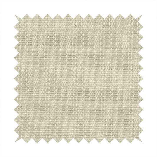 Potosi Weave Textured Chenille Cream Colour Upholstery Fabric CTR-1967