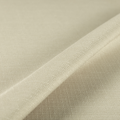 Potosi Weave Textured Chenille Cream Colour Upholstery Fabric CTR-1967 - Made To Measure Curtains