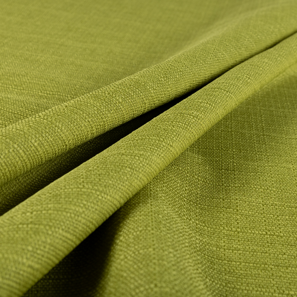 Potosi Weave Textured Chenille Green Colour Upholstery Fabric CTR-1971 - Made To Measure Curtains