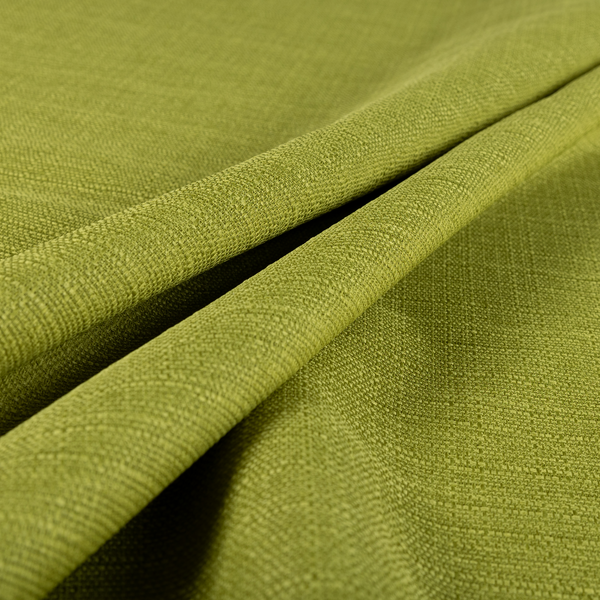 Potosi Weave Textured Chenille Green Colour Upholstery Fabric CTR-1971 - Handmade Cushions
