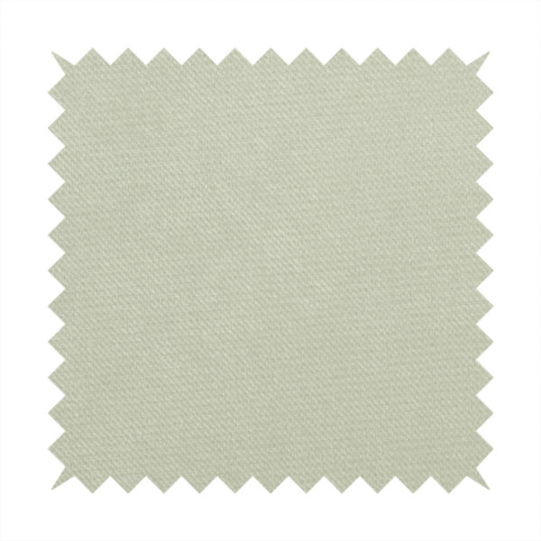 Muscat Plain Velvet Material White Colour Upholstery Fabric CTR-1978 - Roman Blinds
