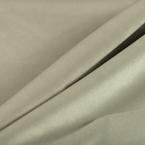 Muscat Plain Velvet Material Cream Colour Upholstery Fabric CTR-1979 - Roman Blinds