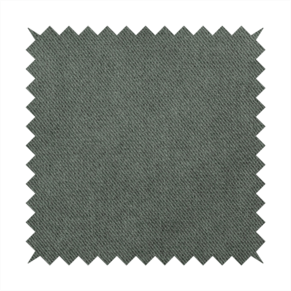 Muscat Plain Velvet Material Steel Grey Colour Upholstery Fabric CTR-1982 - Made To Measure Curtains