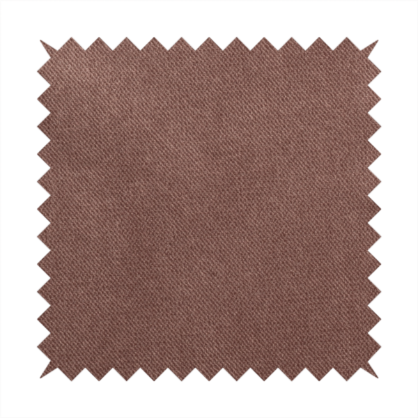 Muscat Plain Velvet Material Rose Pink Colour Upholstery Fabric CTR-1987 - Roman Blinds