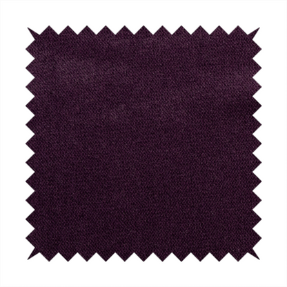 Muscat Plain Velvet Material Purple Colour Upholstery Fabric CTR-1990 - Roman Blinds