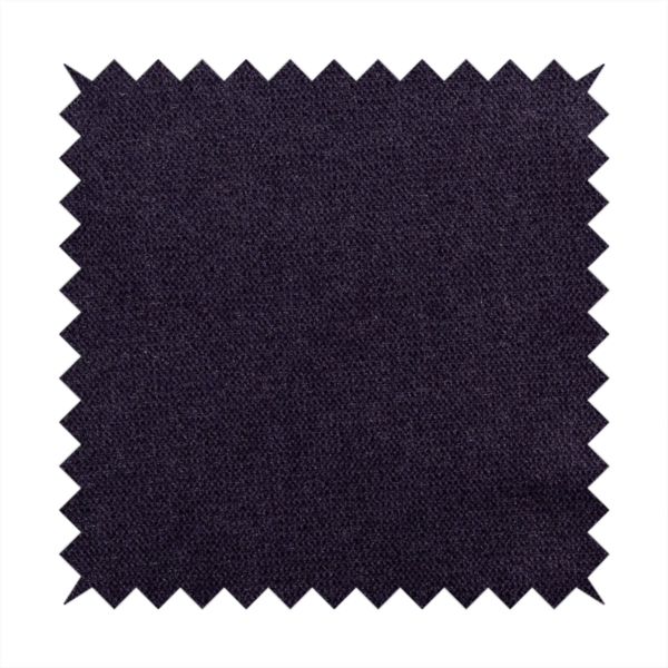 Muscat Plain Velvet Material Deep Purple Colour Upholstery Fabric CTR-1991 - Roman Blinds