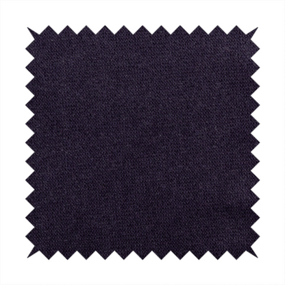 Muscat Plain Velvet Material Deep Purple Colour Upholstery Fabric CTR-1991 - Roman Blinds