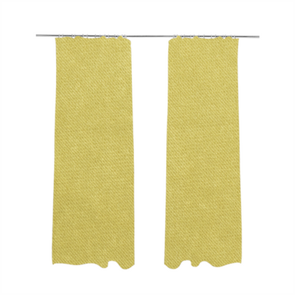 Muscat Plain Velvet Material Sunflower Yellow Colour Upholstery Fabric CTR-1993 - Made To Measure Curtains