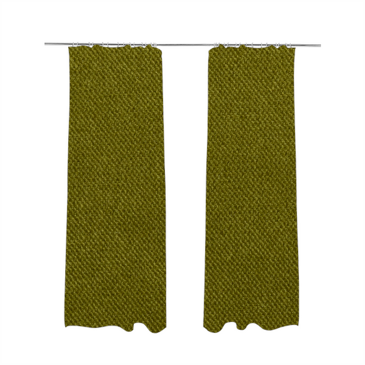 Muscat Plain Velvet Material Grass Green Colour Upholstery Fabric CTR-1996 - Made To Measure Curtains