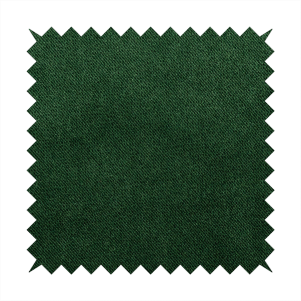 Muscat Plain Velvet Material Forest Green Colour Upholstery Fabric CTR-1997 - Roman Blinds