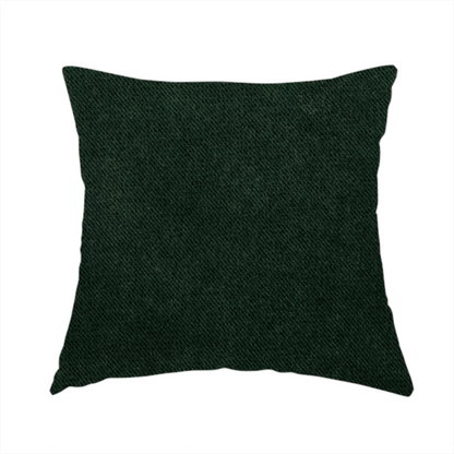 Muscat Plain Velvet Material Pine Green Colour Upholstery Fabric CTR-1998 - Handmade Cushions