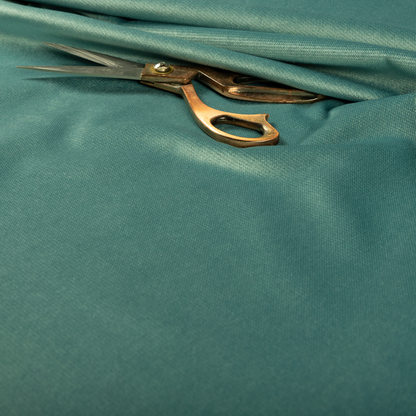 Muscat Plain Velvet Material Sky Blue Colour Upholstery Fabric CTR-2002 - Made To Measure Curtains