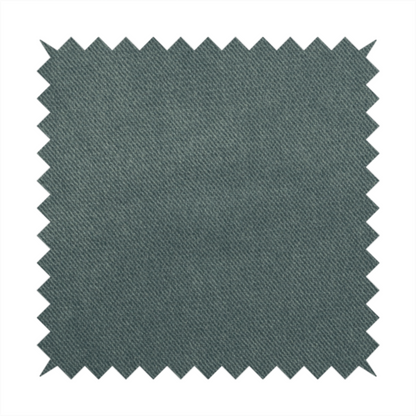 Muscat Plain Velvet Material Stone Blue Colour Upholstery Fabric CTR-2004