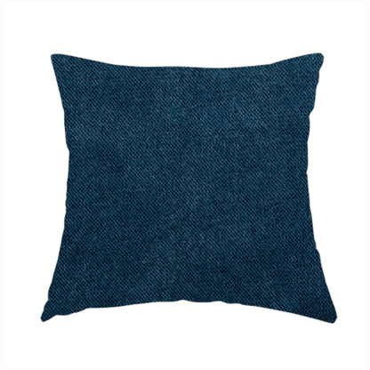 Muscat Plain Velvet Material Navy Blue Colour Upholstery Fabric CTR-2006 - Handmade Cushions