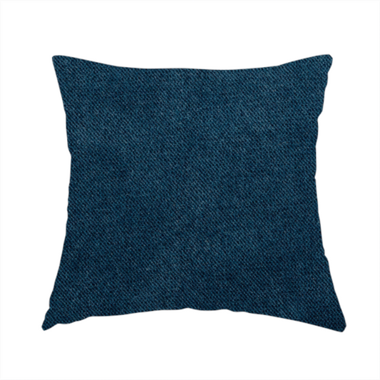 Muscat Plain Velvet Material Navy Blue Colour Upholstery Fabric CTR-2006 - Handmade Cushions