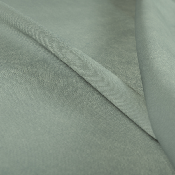 Muscat Plain Velvet Material Pearl Silver Colour Upholstery Fabric CTR-2007 - Roman Blinds