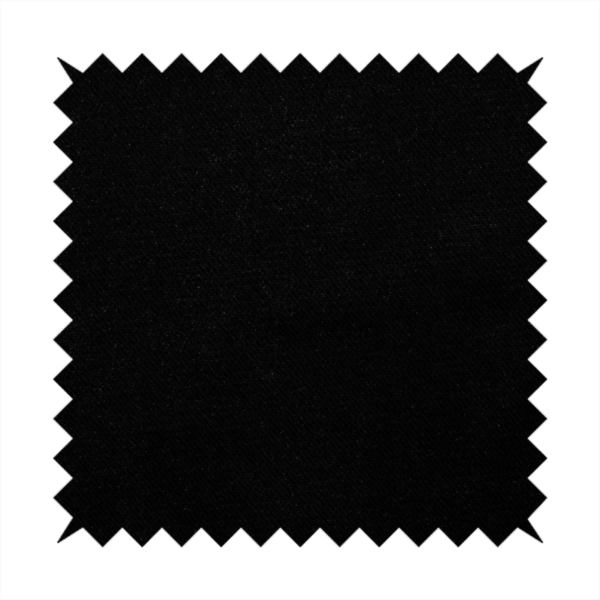 Muscat Plain Velvet Material Black Colour Upholstery Fabric CTR-2010 - Roman Blinds