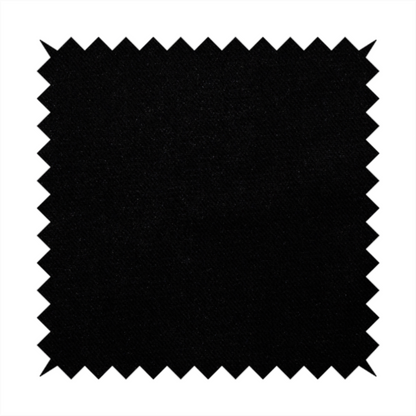 Muscat Plain Velvet Material Black Colour Upholstery Fabric CTR-2010 - Roman Blinds