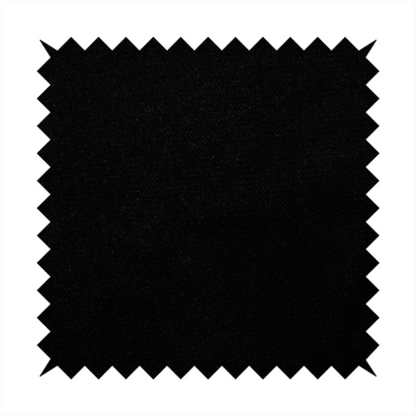 Muscat Plain Velvet Material Black Colour Upholstery Fabric CTR-2010