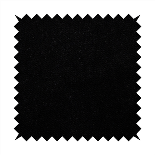 Muscat Plain Velvet Material Black Colour Upholstery Fabric CTR-2010