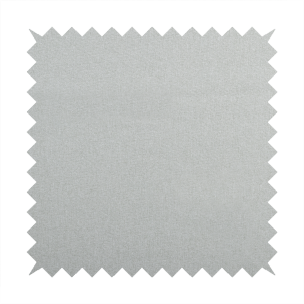 Halsham Soft Textured White Silver Colour Upholstery Fabric CTR-2030 - Roman Blinds