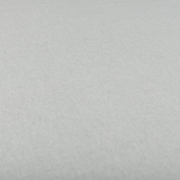 Halsham Soft Textured White Silver Colour Upholstery Fabric CTR-2030