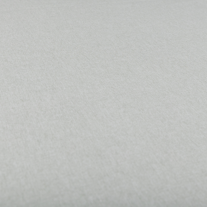 Halsham Soft Textured White Silver Colour Upholstery Fabric CTR-2030
