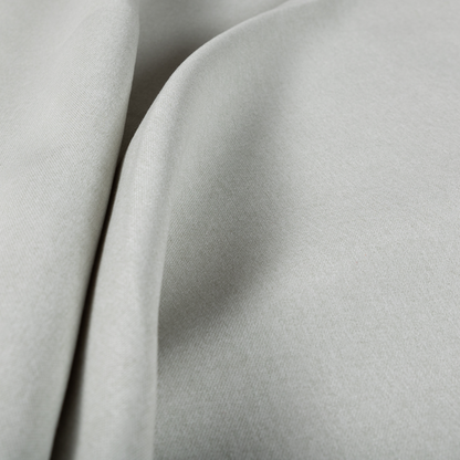 Halsham Soft Textured White Silver Colour Upholstery Fabric CTR-2030 - Made To Measure Curtains