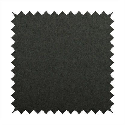 Halsham Soft Textured Black Colour Upholstery Fabric CTR-2033 - Roman Blinds