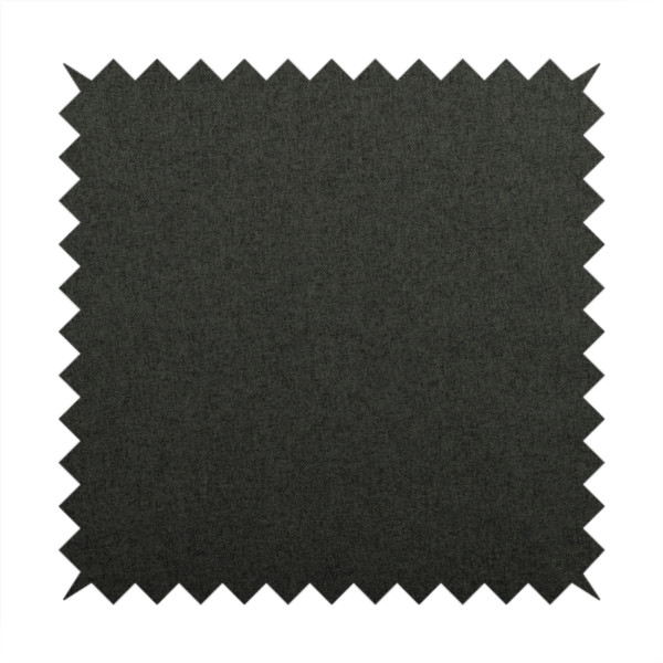 Halsham Soft Textured Black Colour Upholstery Fabric CTR-2033 - Made To Measure Curtains