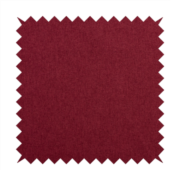 Halsham Soft Textured Red Colour Upholstery Fabric CTR-2034