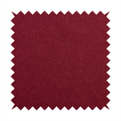 Halsham Soft Textured Red Colour Upholstery Fabric CTR-2034