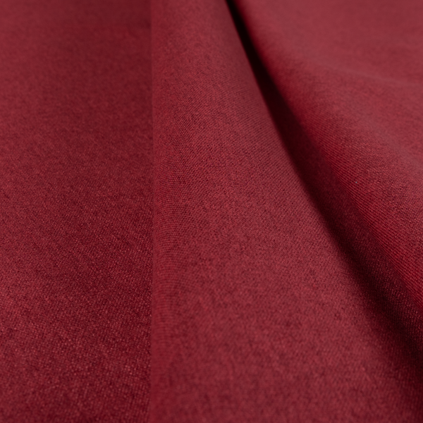 Halsham Soft Textured Red Colour Upholstery Fabric CTR-2034 - Roman Blinds