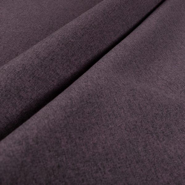 Halsham Soft Textured Purple Colour Upholstery Fabric CTR-2036